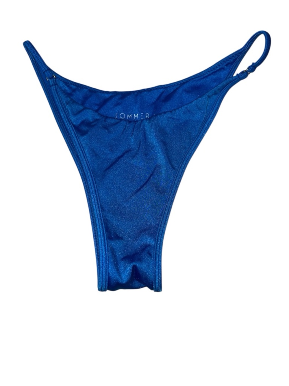 Sommer swim Blue Minimal Bikini Bottom size Large